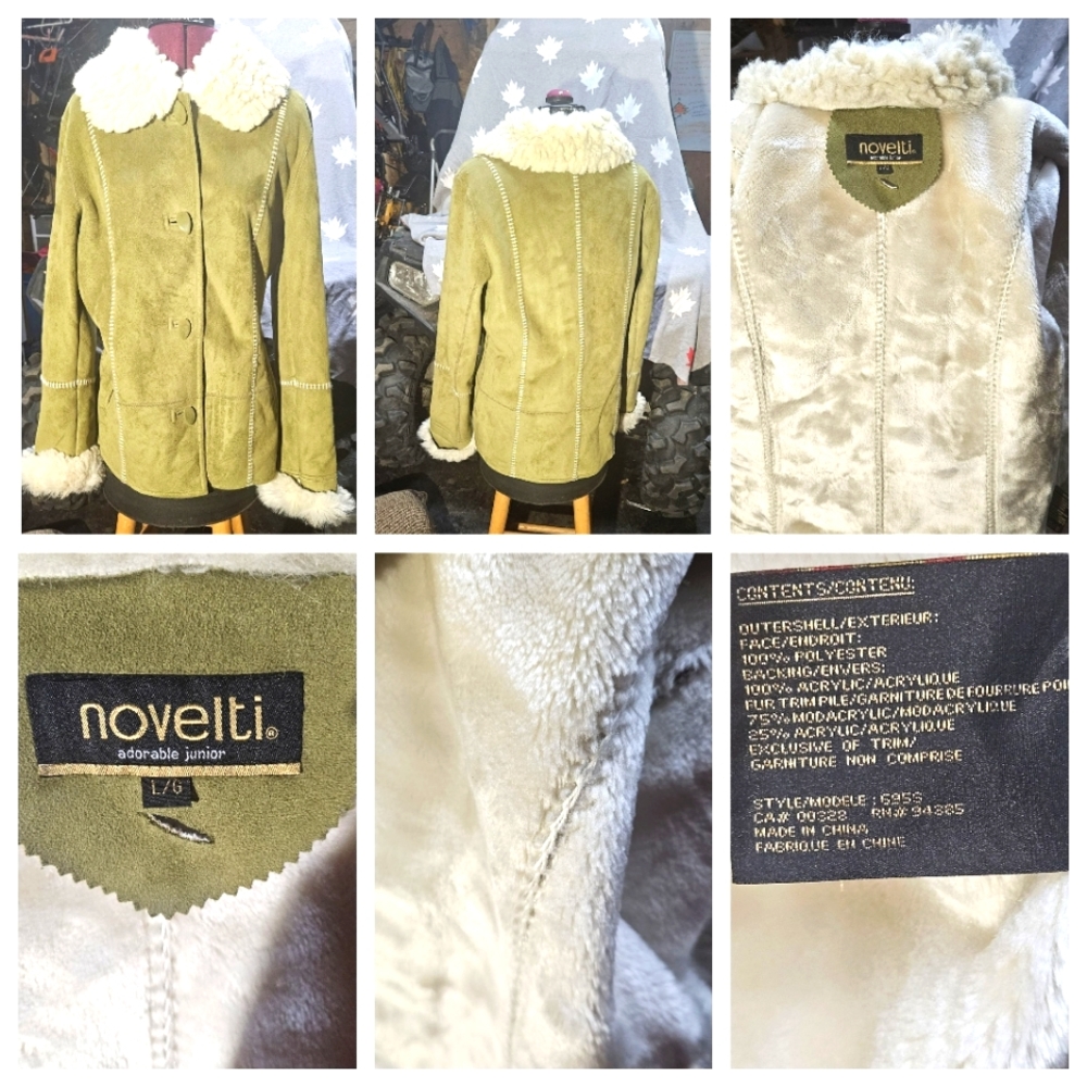 Suede Sheepskin (faux)